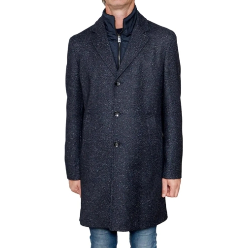 Hugo Donzen jassen Boss Coats Blue blau