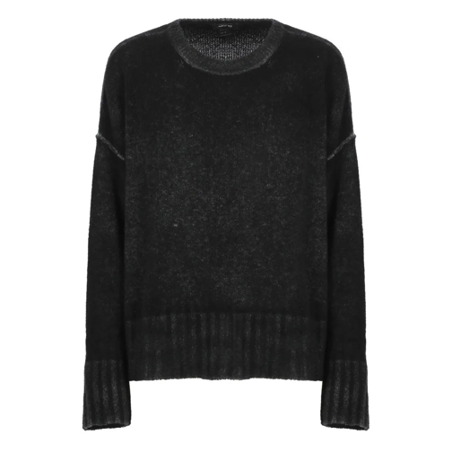 CALIBAN Trui Wool And Cashmere Sweater Black