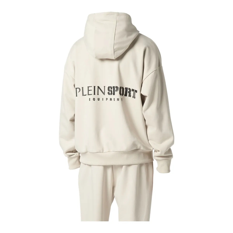 Plein Sport Top Hoodie Scratch grau(Image 7)