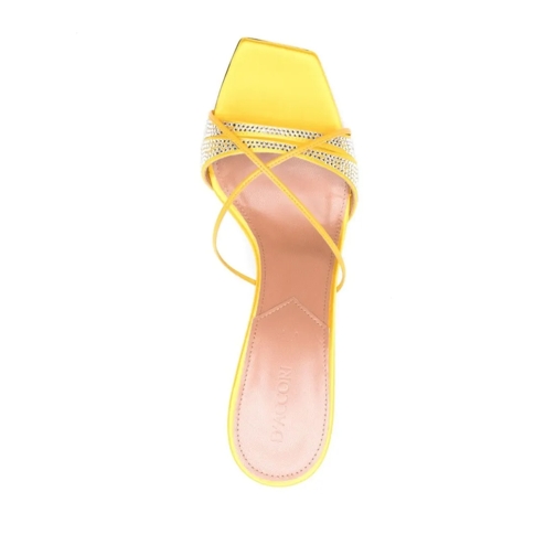 D'ACCORI Sandale Lust Mule High Heels Yellow (Image 8)