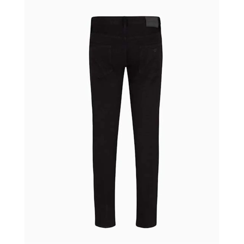 Emporio Armani Jeans à jambe droite Jeans Black schwarz