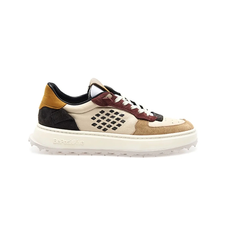 Be Positive Sneaker basse Cuprace Basket - Leather + Suede Brown