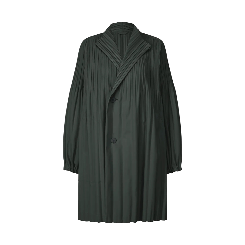 Issey Miyake Übergangsmantel Smooth Mantel 17 CHARCOAL 17 CHARCOAL