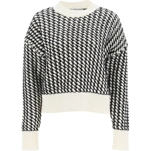 Bottega Veneta Sweatshirts Bottega Veneta Wool Sweater weiß