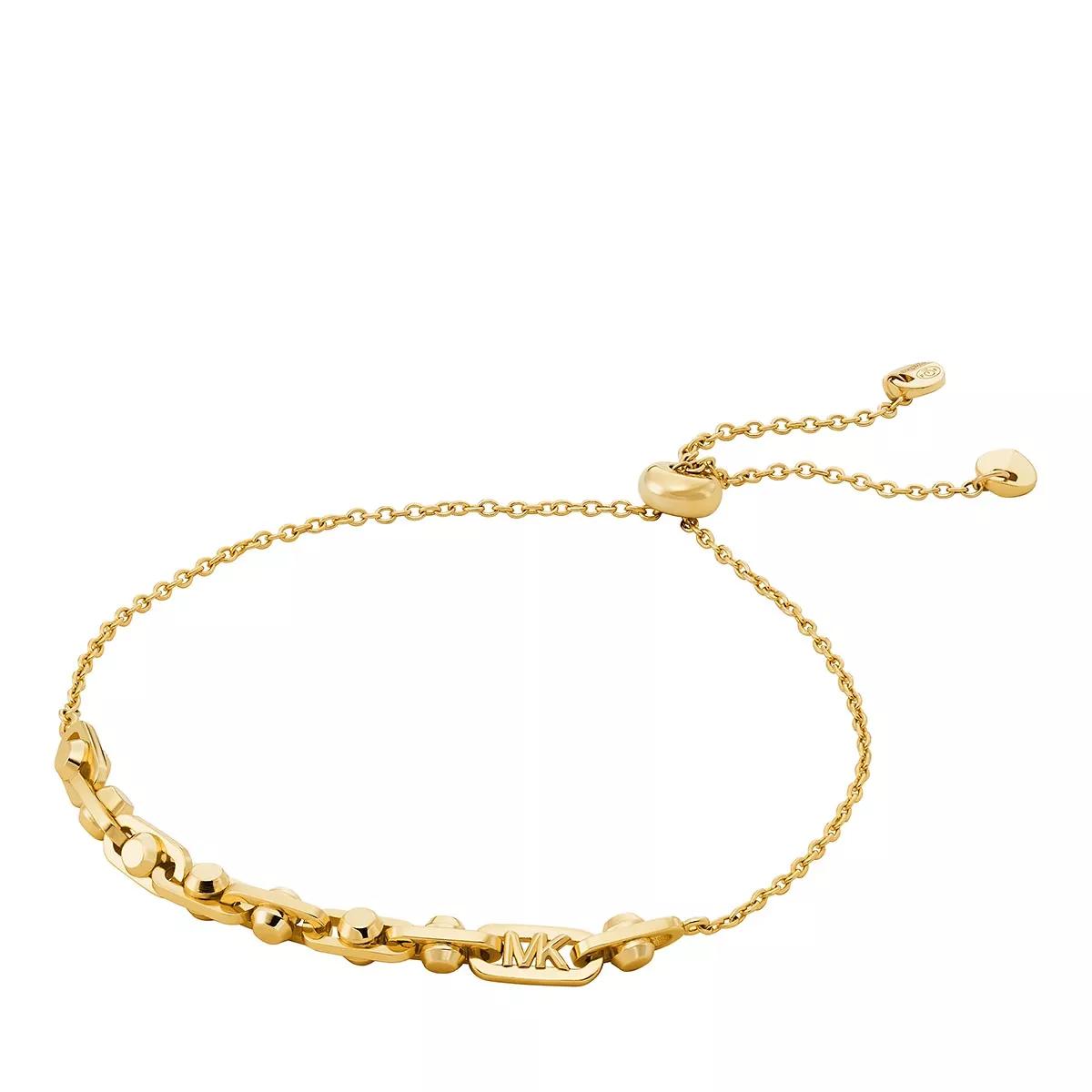 Michael Kors Armband - Michael Kors 14K Gold Sterling Silver Astor Link S - Gr. M - in Gold - für Damen