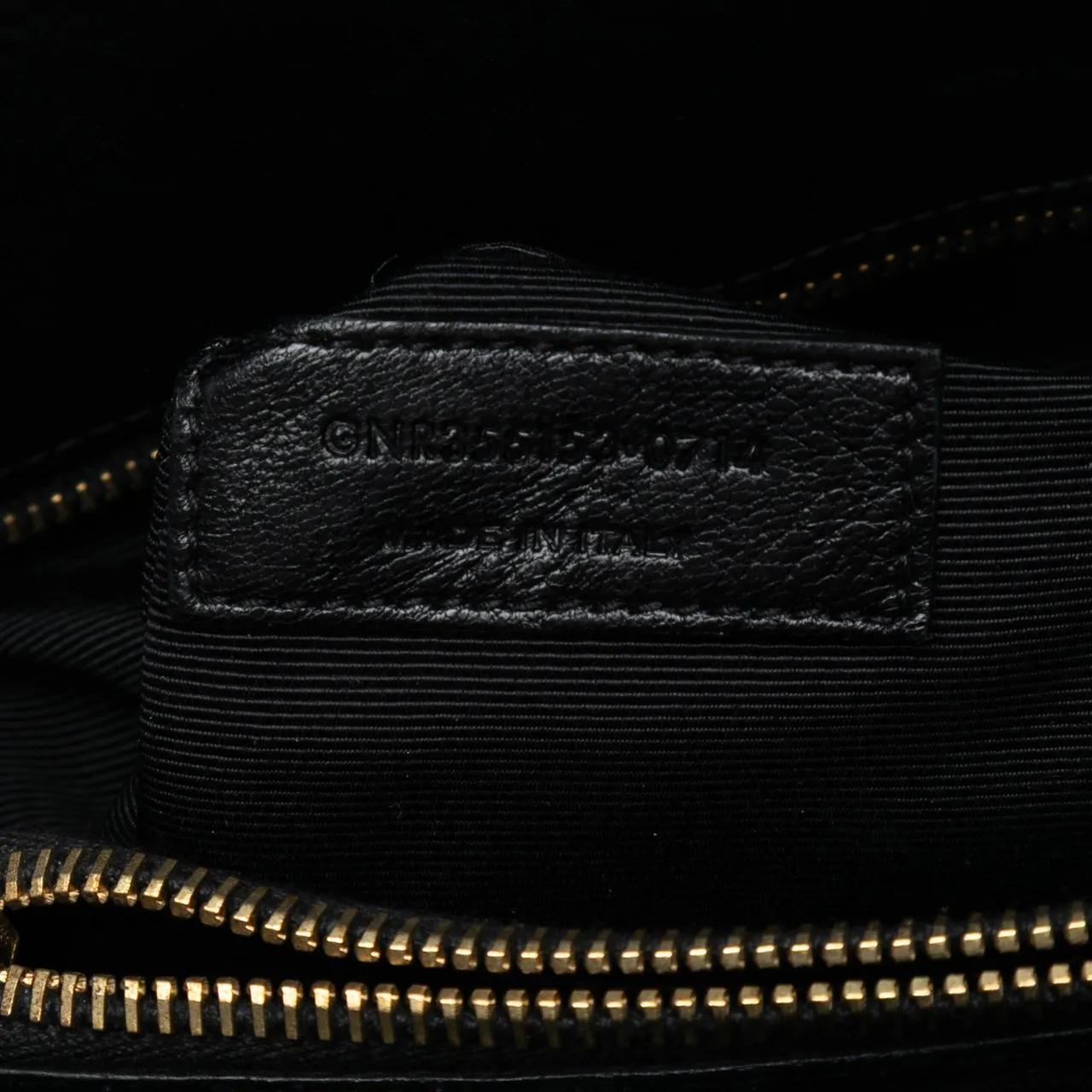 Thumbnail - Saint Laurent Hobo Bags - Small Tweed Houndstooth Sac De Jour Satchel - Gr. unisize - in Schwarz - für Damen