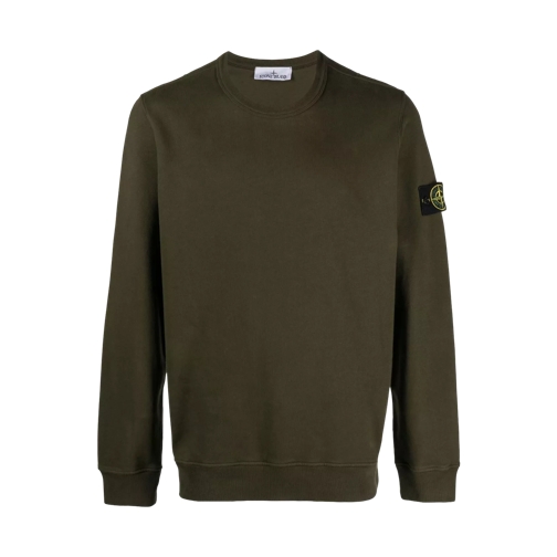 Stone Island Sweatshirt mit Patch V0058 olive V0058 olive 