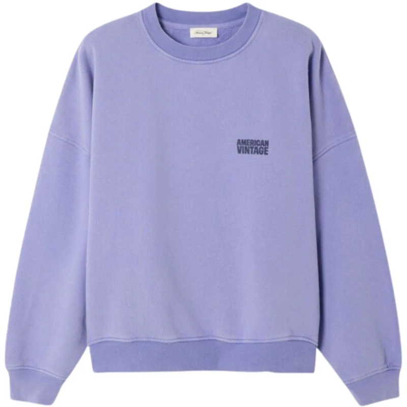 American Vintage  American Vintage Plizzy Sweaters Lila Pli03ce26 lila