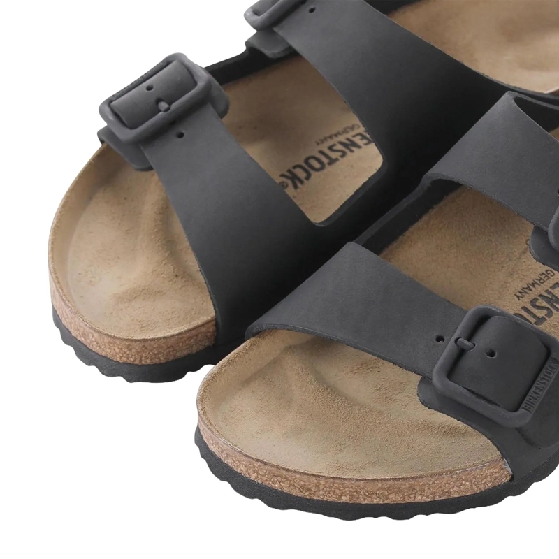 Birkenstock Chaussures à lacets Sandalen Arizona aus Leder schwarz(Image 3)