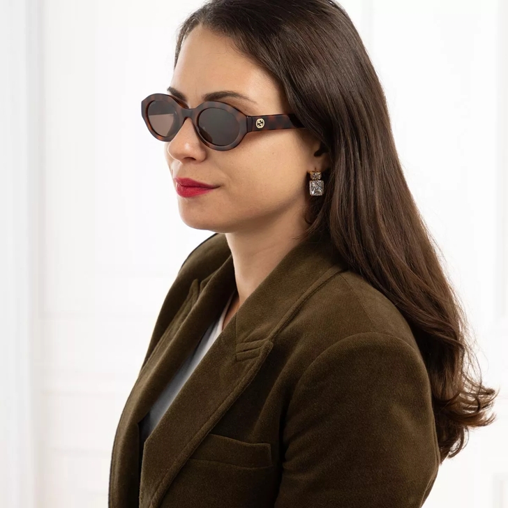 Gucci GG1579S 002 Havana Havana Brown Sunglasses