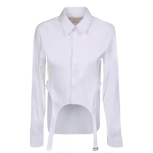 Dion Lee White Classic Collar Shirt White 
