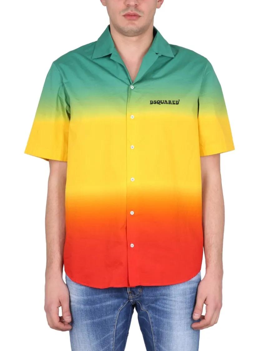 Thumbnail - Dsquared2 - Bowling Shirt - Größe 48 - bunt