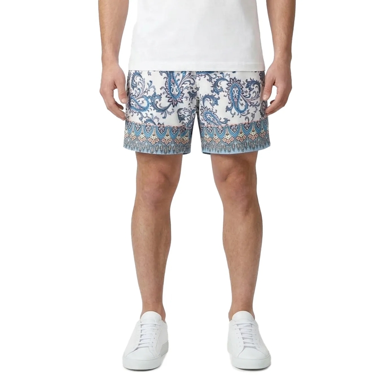 Etro  Badehose mit Paisley-Muster weiß(Image 3)
