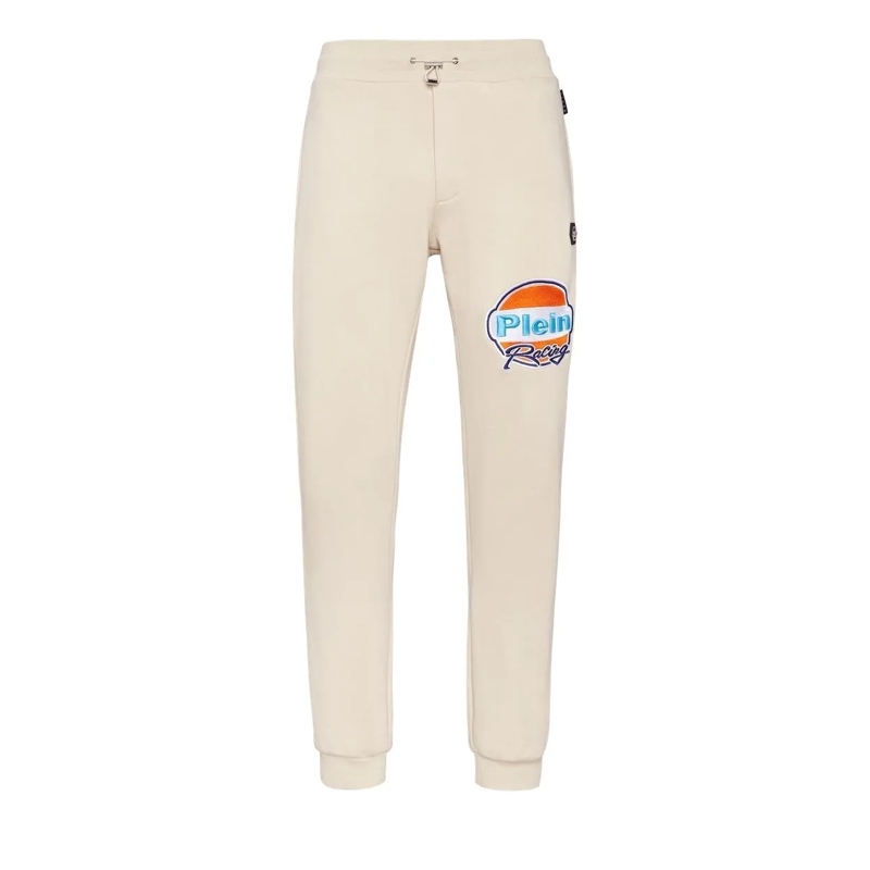 Philipp Plein Jogginghose Jogginghose Racing beige