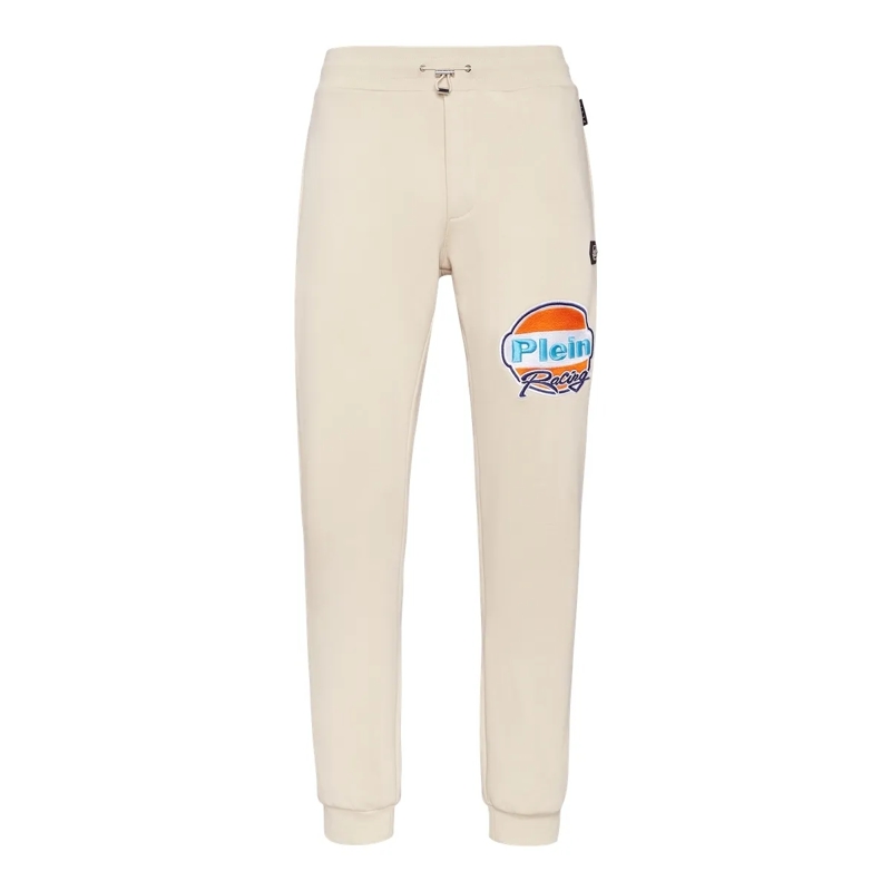 Philipp Plein Jogginghose Jogginghose Racing beige