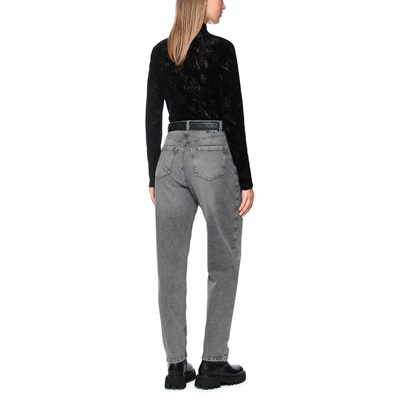 Marc Cain Taps toelopende Jeans Jeans FEURA grey(Image 3)