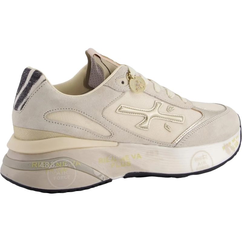 Premiata Sneaker basse Dames Moerund Sneaker beige(Image 4)