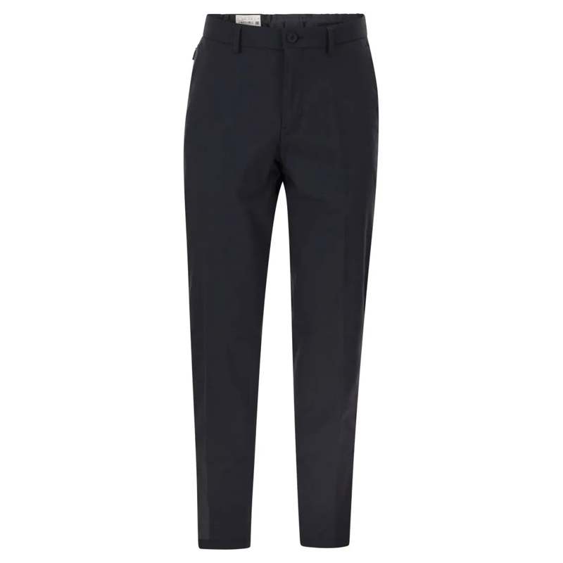 Boss Pantalon Regular Fit Trousers In High-Performance Technical Black