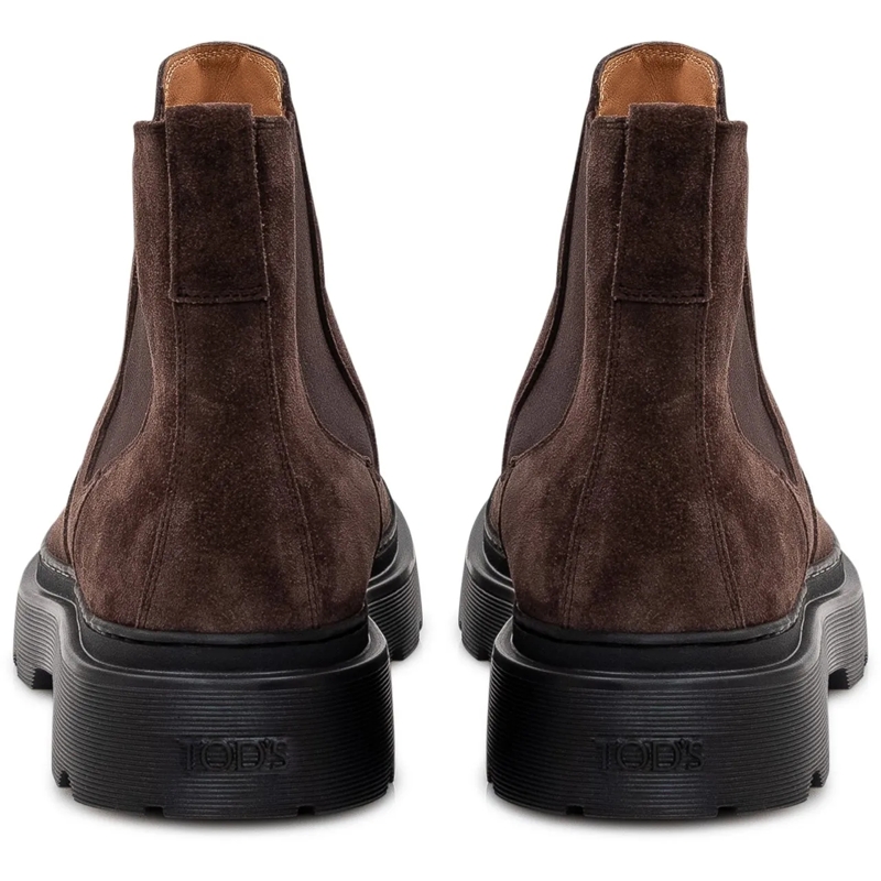 Tod's Stiefel Stivaletto in Pelle Scamosciata braun(Image 3)