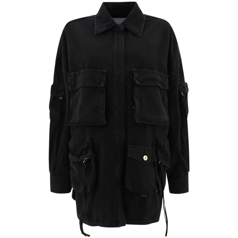 The Attico Übergangsjacke Coats Black schwarz