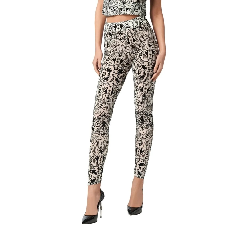 Philipp Plein Leggings Jogging-Leggings Gothic Plein nude(Image 2)