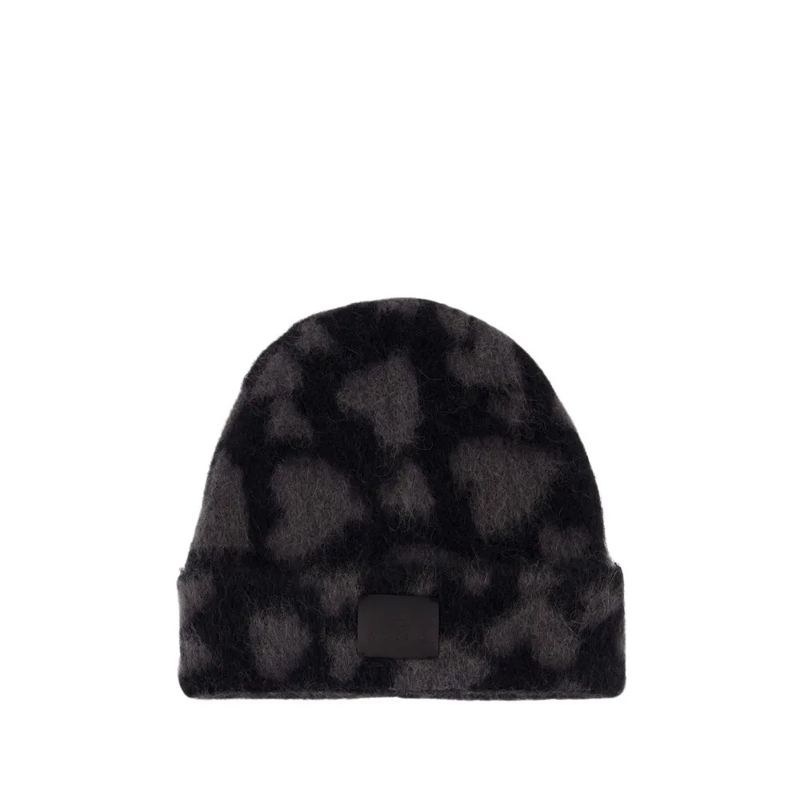Anine Bing Hoed Elia Beanie - Wool - Black Black
