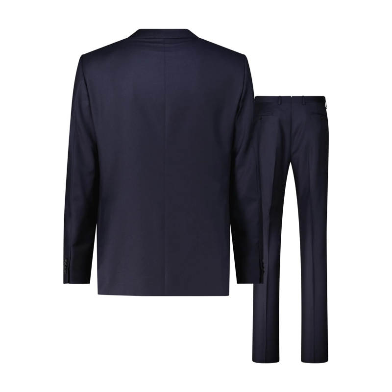 Emanuela Caruso Anzugkombination Zweiteiliger Anzug Norma aus Wolle blau(Image 2)