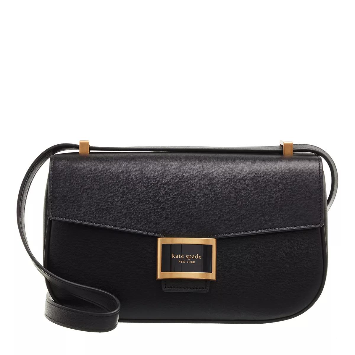 Kate spade black online leather crossbody