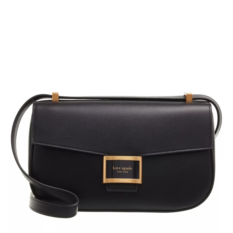 Kate Spade New York Crossbody Bag Katy Textured Leather  Black