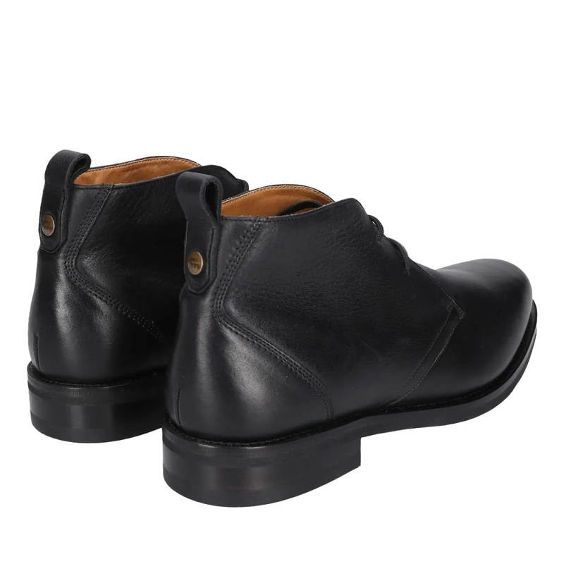 Heinrich Dinkelacker Bottes à lacets George Boots Genf Plain N- Vollständig rahmengen schwarz(Image 2)