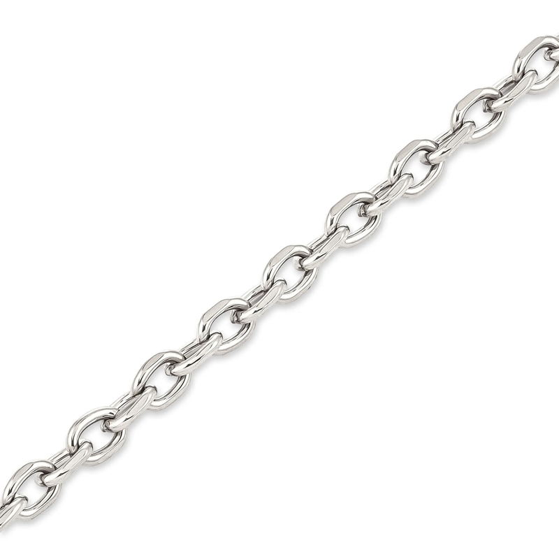 Copenhagen Mittellange Halskette Edelstahl Basic Chains silber(Image 3)