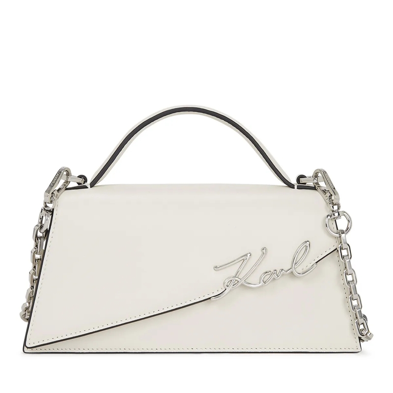 Karl Lagerfeld Crossbody Bag K/SIGNATURE�SCHMALE UMH�NGETASCHE weiss