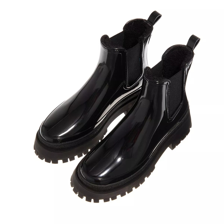 Black jelly outlet boots