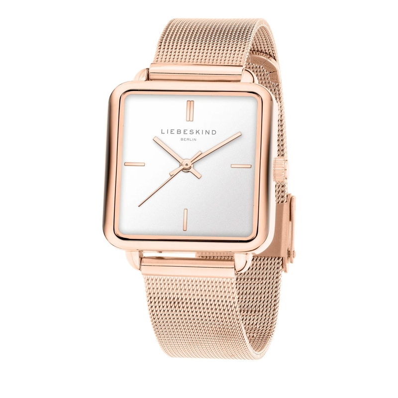 Liebeskind Berlin Quarzuhr Edelstahl Modern Mesh rose(Image 2)