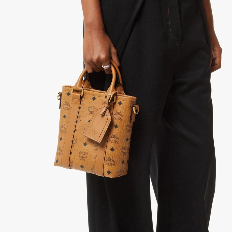 MCM Draagtas Aren Vi Tote Mni Co Cognac(Image 3)