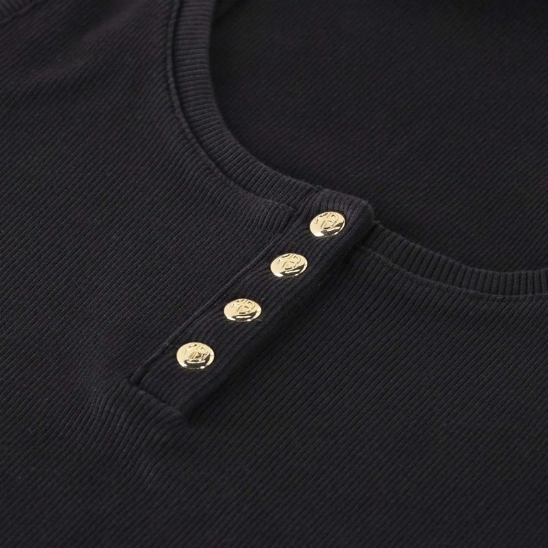 Anine Bing Top Geripptes Top Alessia Weiß(Image 4)