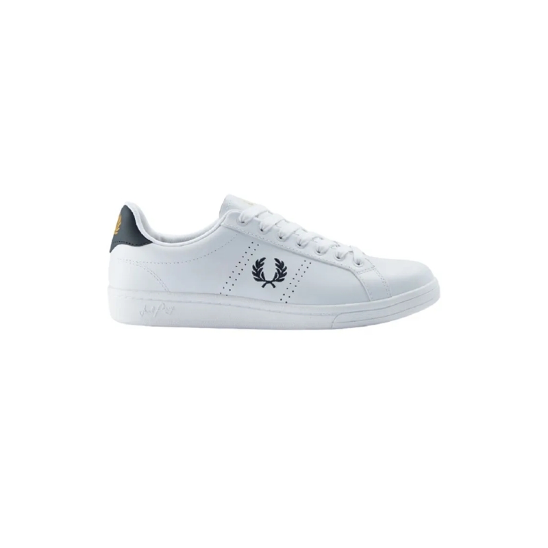 Fred Perry Low-Top-Sneaker White Tennis Shoe White