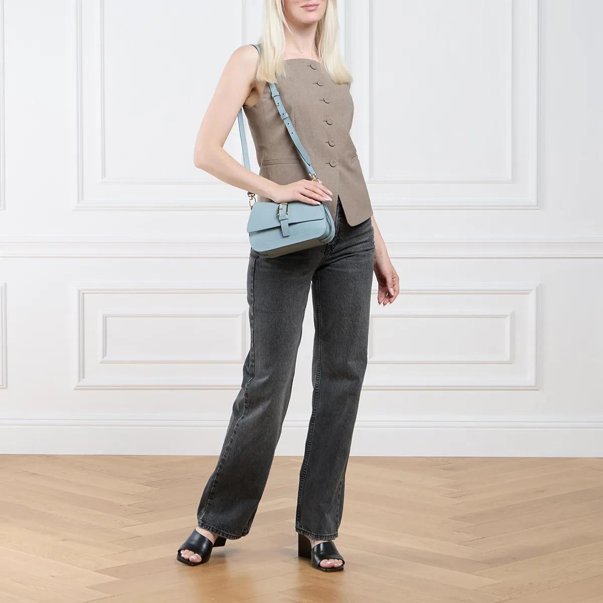 Furla Crossbody bags Flow Mini Top Handle in blauw