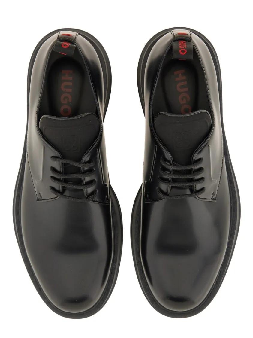 Thumbnail - Hugo Loafer - Leather "Derby" Loafer - Gr. 41 (EU) - in Schwarz - für Damen