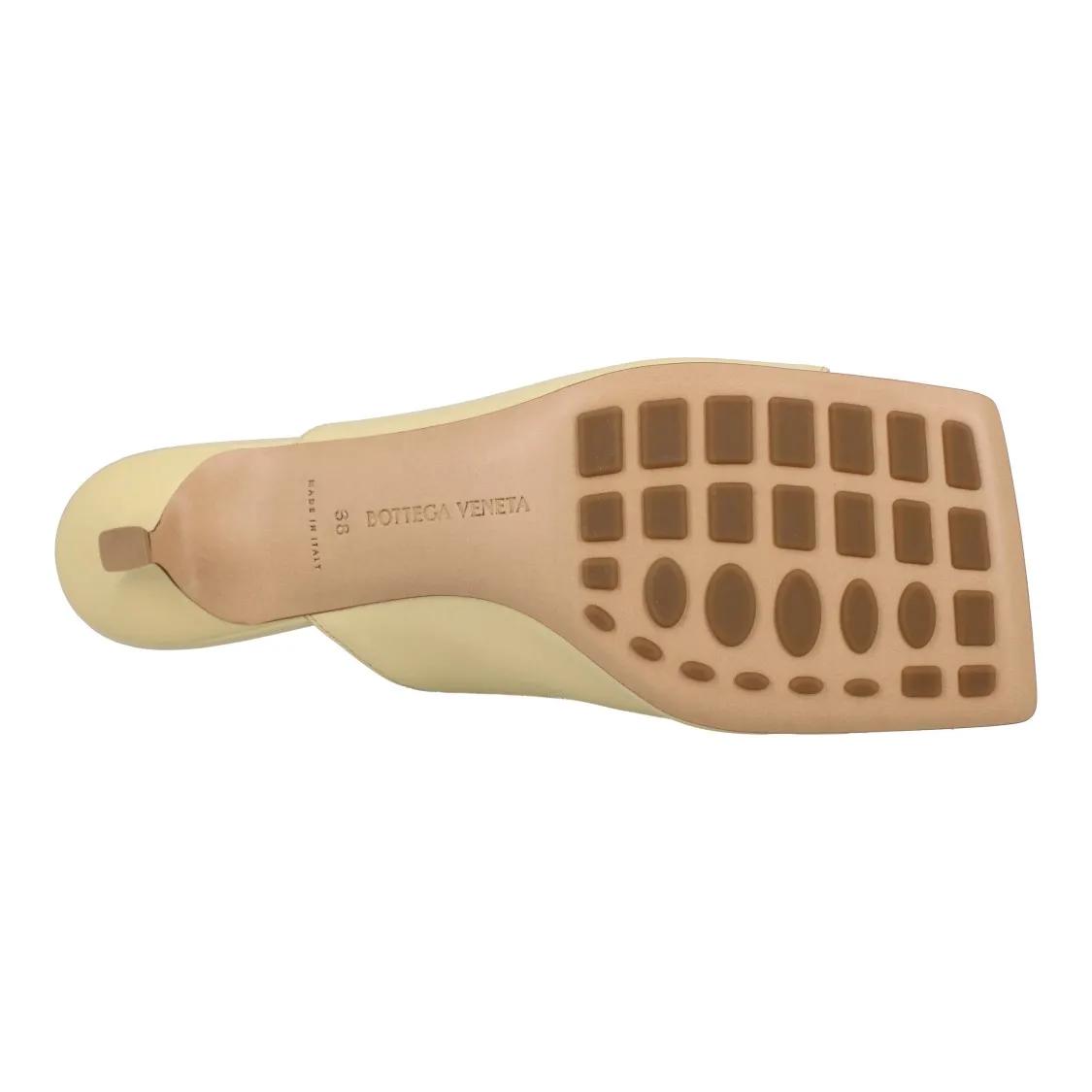 Thumbnail - Bottega Veneta Slipper & Pantoletten - Stretch Mule Yellow - Gr. 36 (EU) - in Gelb - für Damen