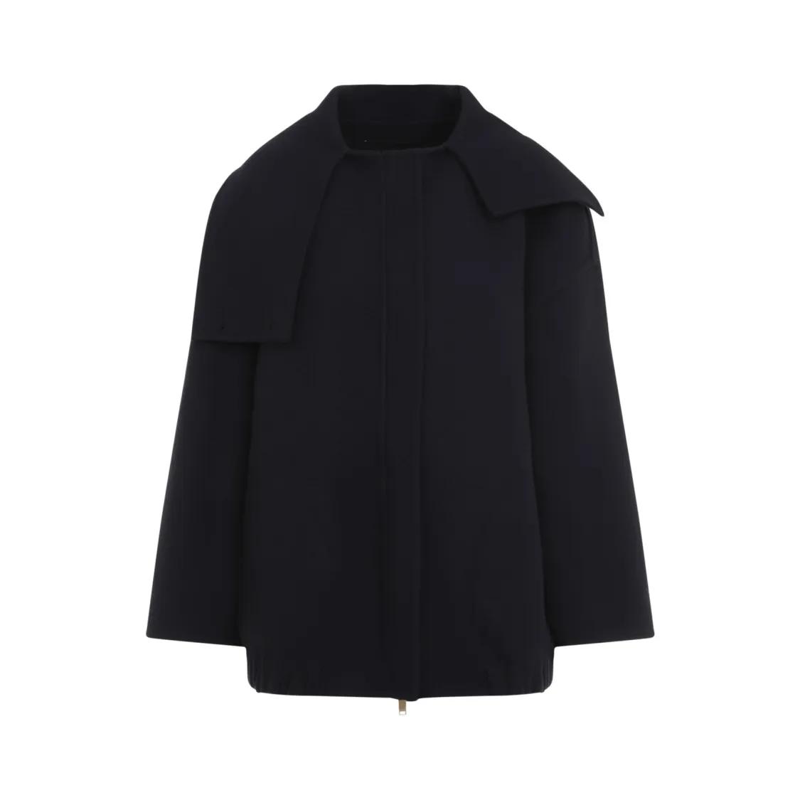 Fabiana Filippi - Virgin Wool Coat - Größe S - blau