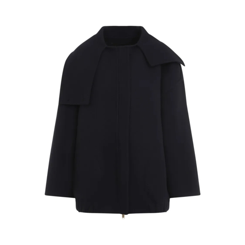 Fabiana Filippi  Virgin Wool Coat Blue