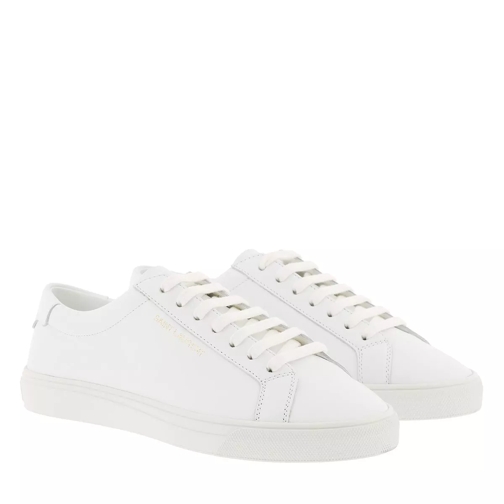 Saint Laurent Andy Sneaker Leather White Low-Top Sneaker