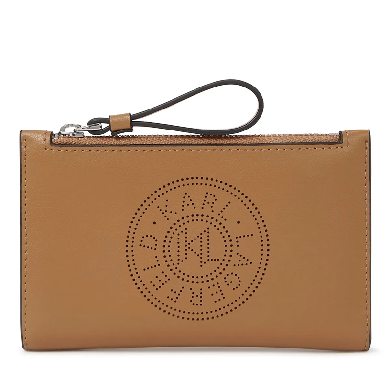 Karl Lagerfeld Geldbörse K/Circle Faltportemonnaie beige