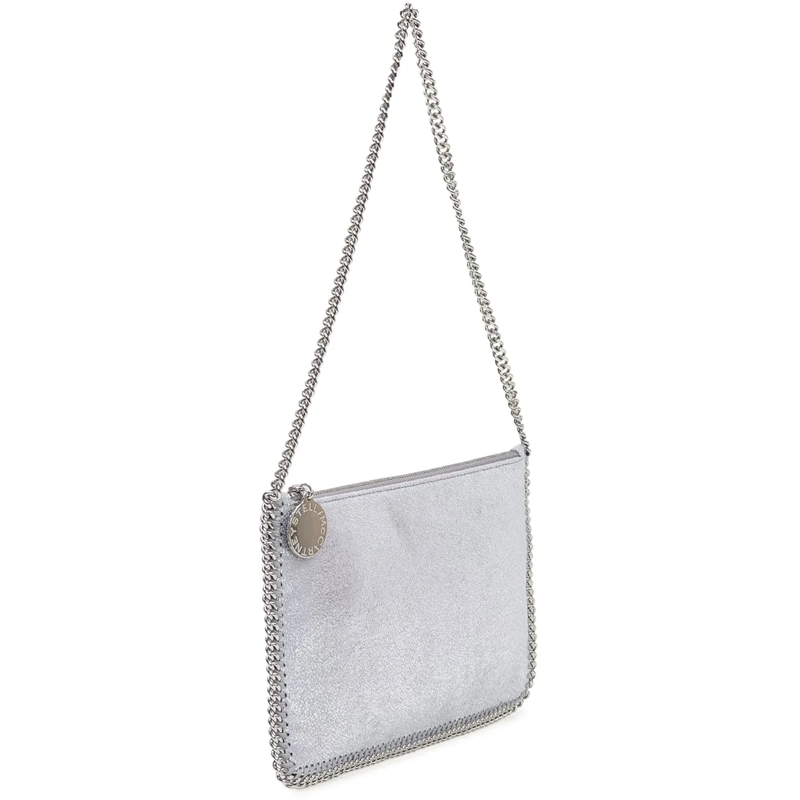 Stella McCartney Clutch Pochette Falabella silber(Image 2)