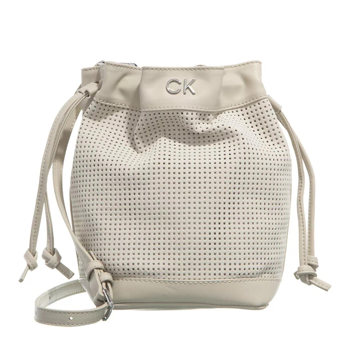 Calvin klein discount logo bucket bag