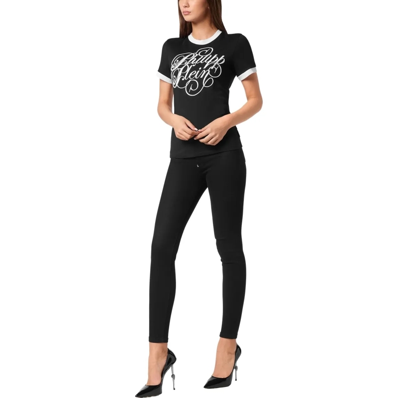 Philipp Plein T-Shirt T-Shirt Slim Fit schwarz(Image 4)