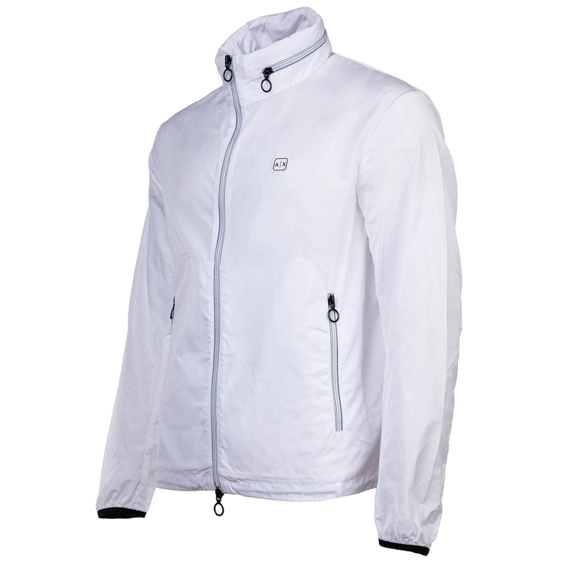 Armani Exchange Übergangsjacke Armani Exchange A|X ARMANI EXCHANGE Herren Windjac weiss(Image 3)