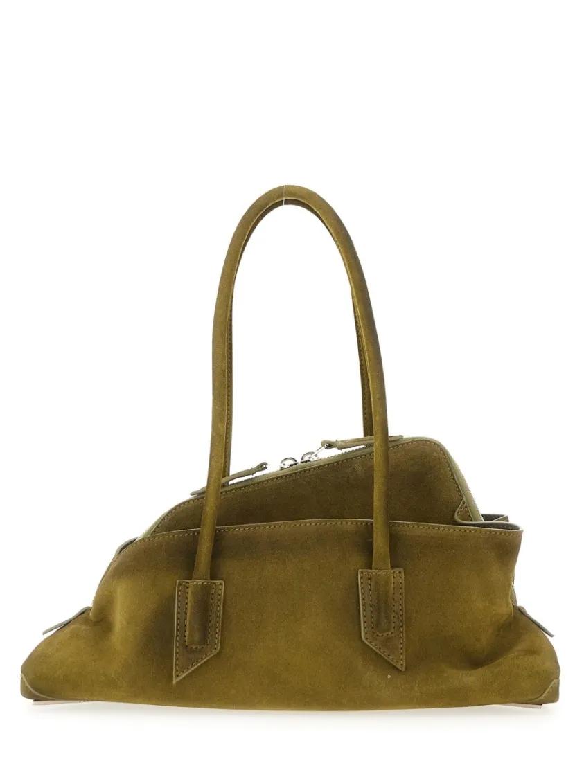 The Attico Hobo bags "The Walk" Bag Small in bruin