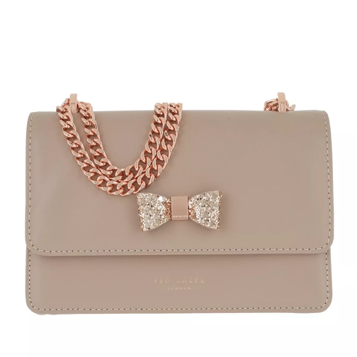 Ted Baker Lotiiee Bow Micro Tote Taupe Crossbodytas